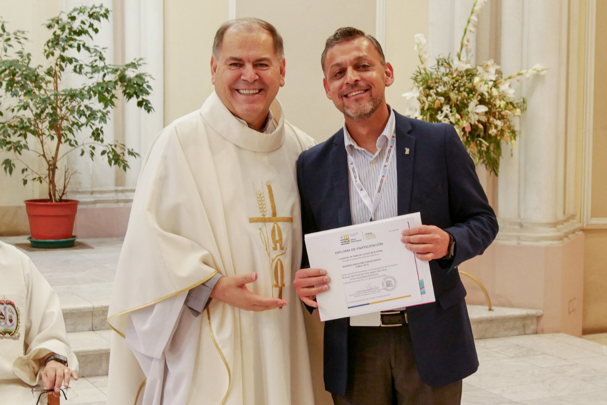 Líderes salesianos, peregrinos y constructores de Esperanza