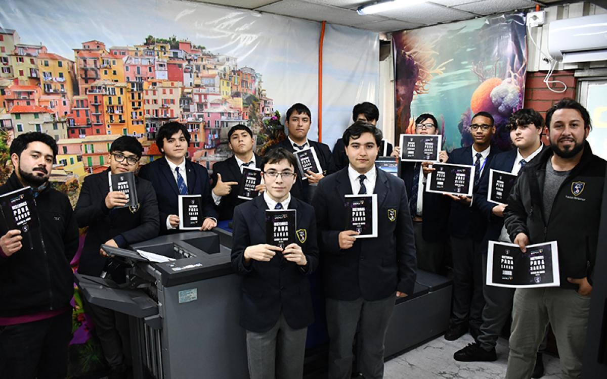 “Historias para sanar”: Libro creado por estudiantes