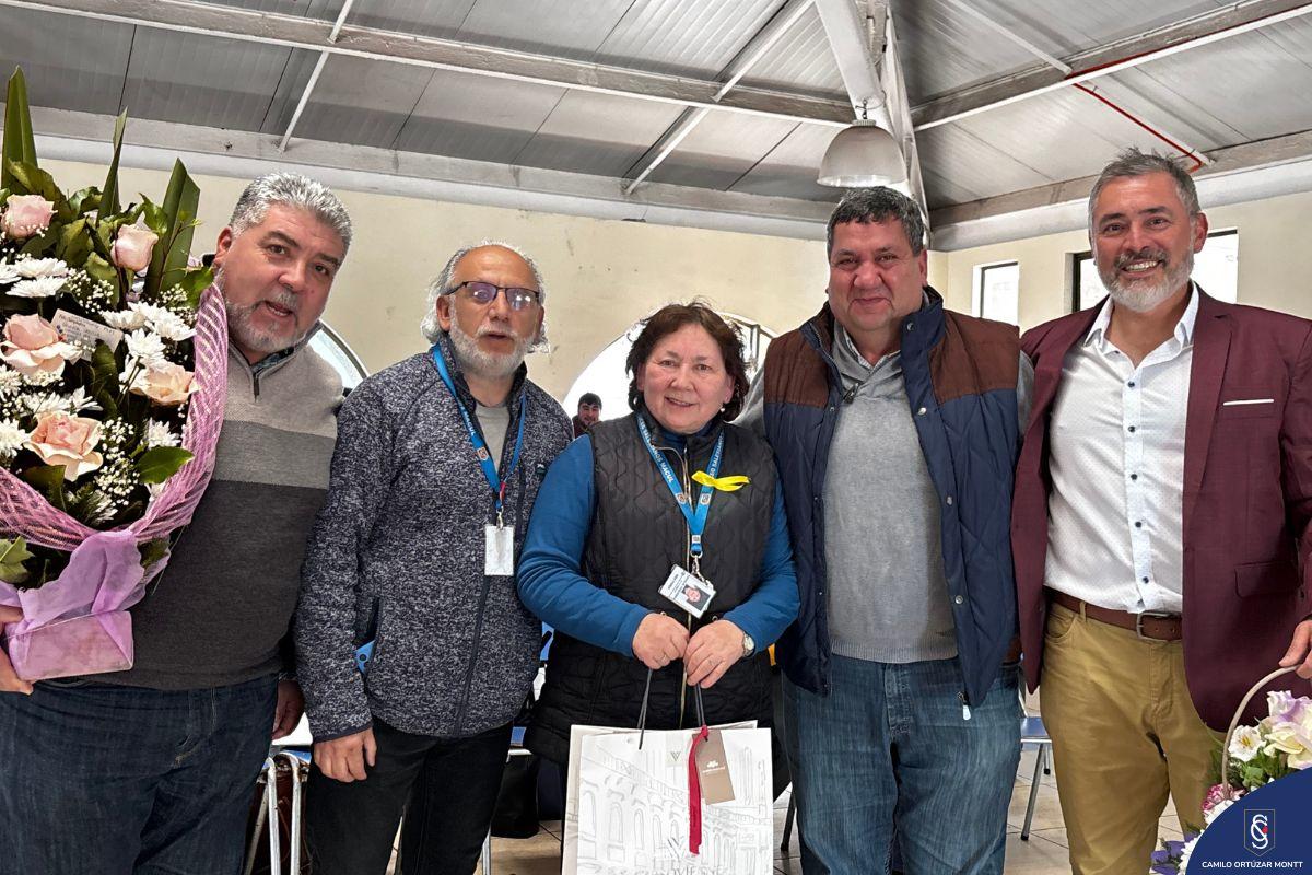 Salesianos Macul celebra a rectora Cecilia Figueroa