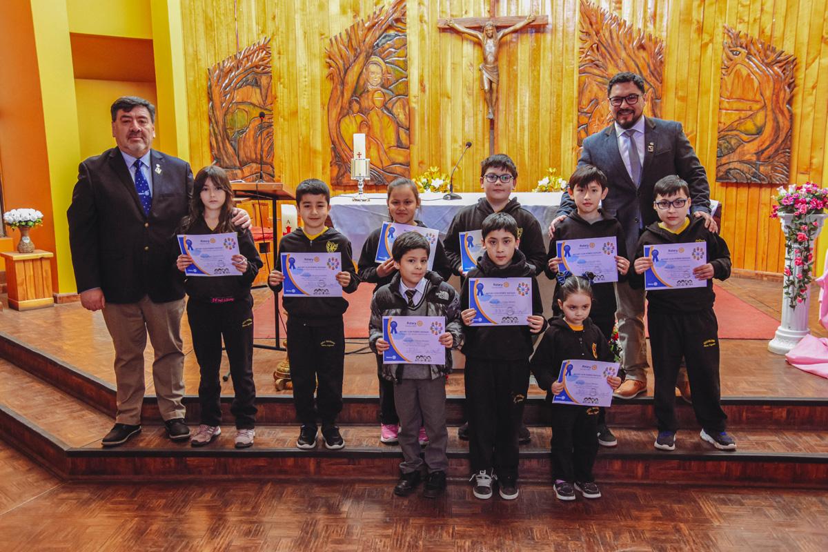 Rotary Club distingue a mejores compañeros de Pto. Natales