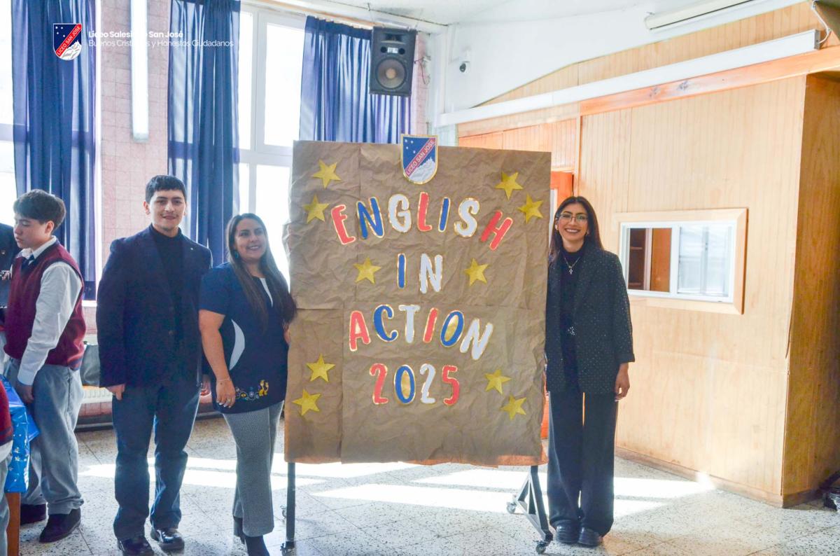 Liceo San José celebró jornada “English in Action 2025” 