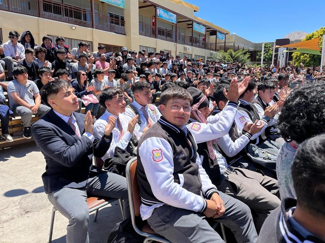 Cuartos medios Salesianos Copiapó vivió su último día de clases