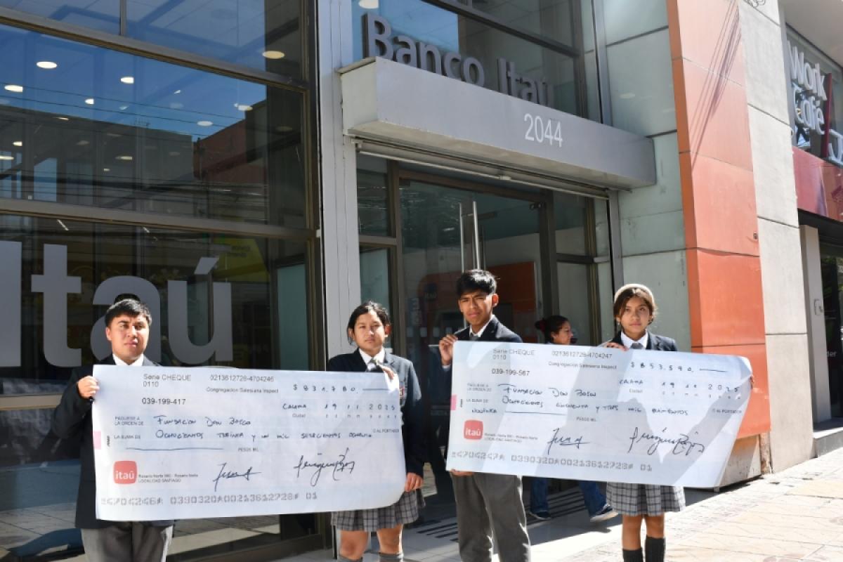 Comunidad calameña logra histórica colecta en apoyo a Fundación Don Bosco