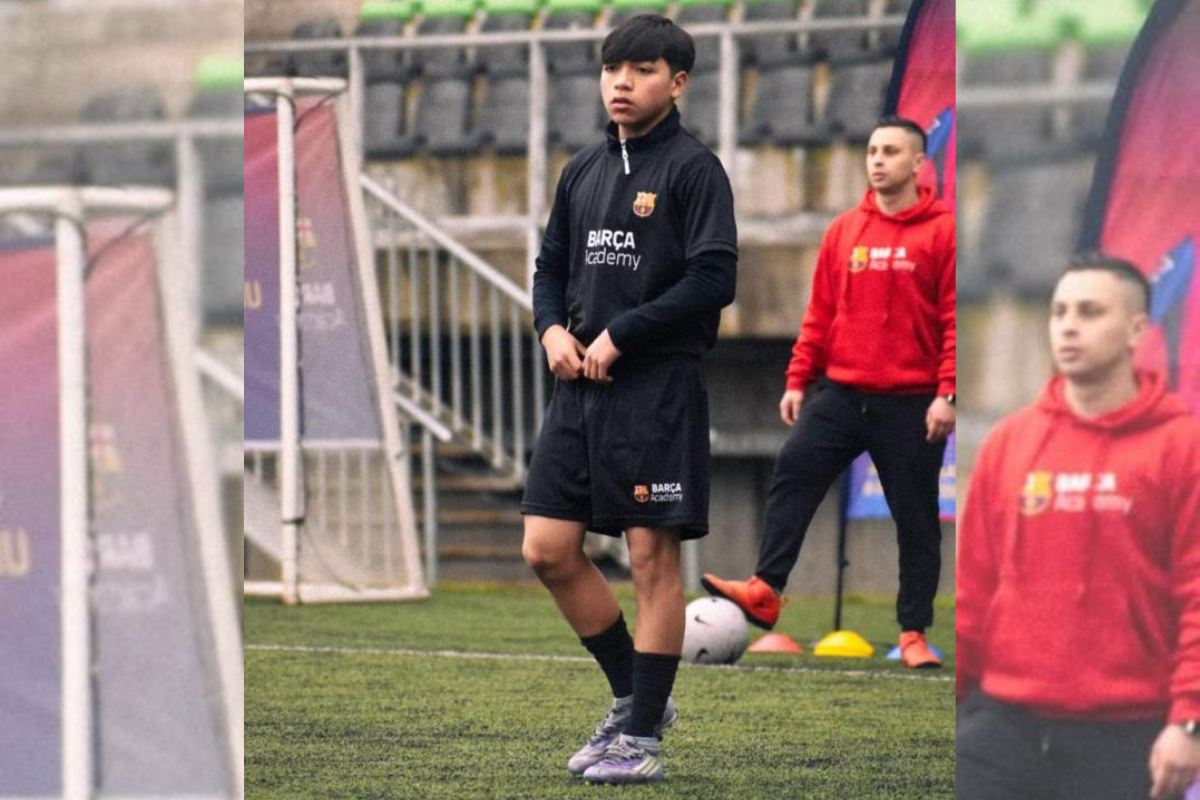 Estudiante entrenará en Ciudad Deportiva del FC Barcelona