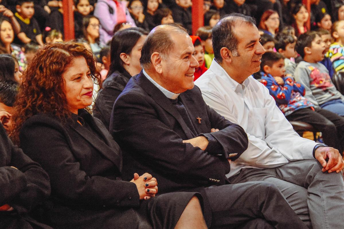 LSMF recibe la visita del Inspector P. Nelson Moreno