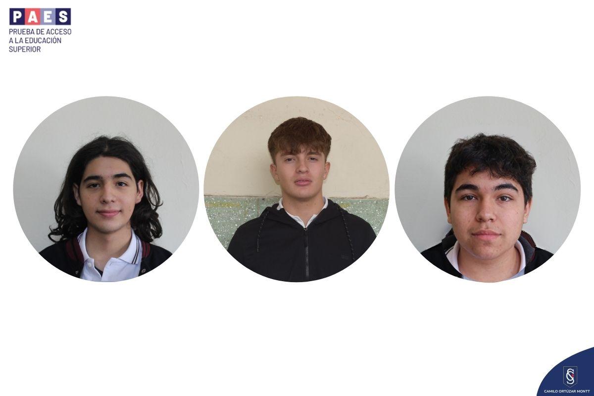 PAES 2025: Tres puntajes nacionales y un camino de excelencia en el COM 