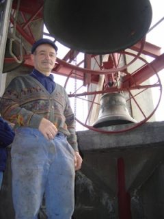 Punta Arenas: Modernizan campanario del Santuario María Auxiliadora