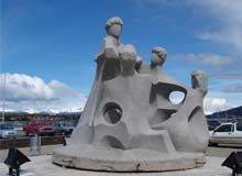 Inauguran monumento a Don Bosco en la ciudad más austral del mundo
