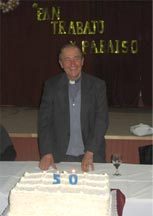 P. Enrique Fortín celebró sus 50 años de Profesión Religiosa