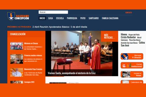 Nuevo Sitio Web de la Presencia Salesiana de Concepción