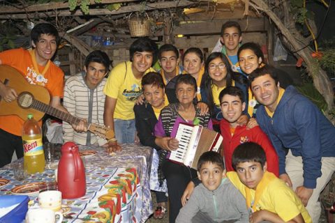 Pastoral del colegio de Concepción realizó misiones en Purén