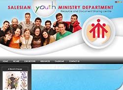 La página web del Dicasterio de Pastoral Juvenil