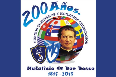 Presencia salesiana de Talca elabora logo para el Bicentenario