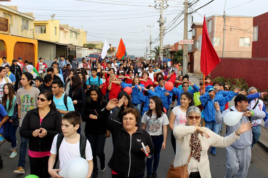 Comunidad de Antofagasta cruzó la Puerta Santa