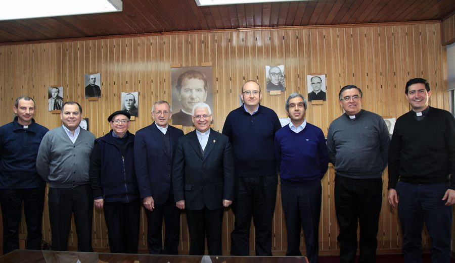 P. Cereda en Chile: Encuentro con el Consejo Inspectorial y visita a Salesianos Alameda