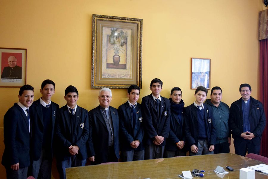 P. Lorenzelli dio énfasis en la importancia de la educación gratuita en visita Inspectorial a Talca