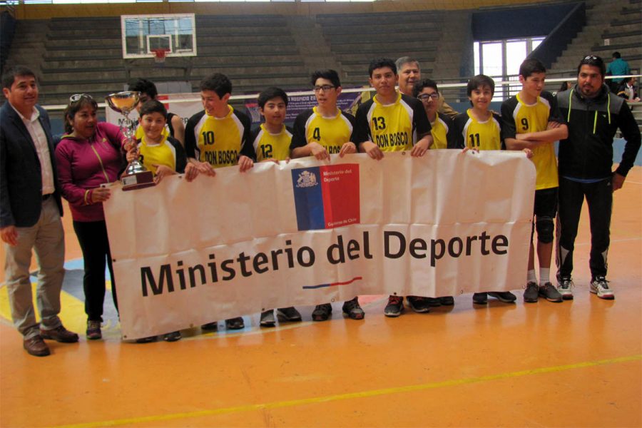 Alumnos salesianos de Iquique representarán a su región en los Juegos Deportivos Escolares