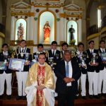Bendición a la Banda de Honor del Colegio Don Bosco de Iquique