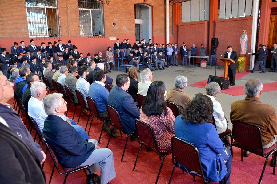 Salesianos Valparaíso inauguró equipamiento de vanguardia y homenajeó a impulsores de la educación TP