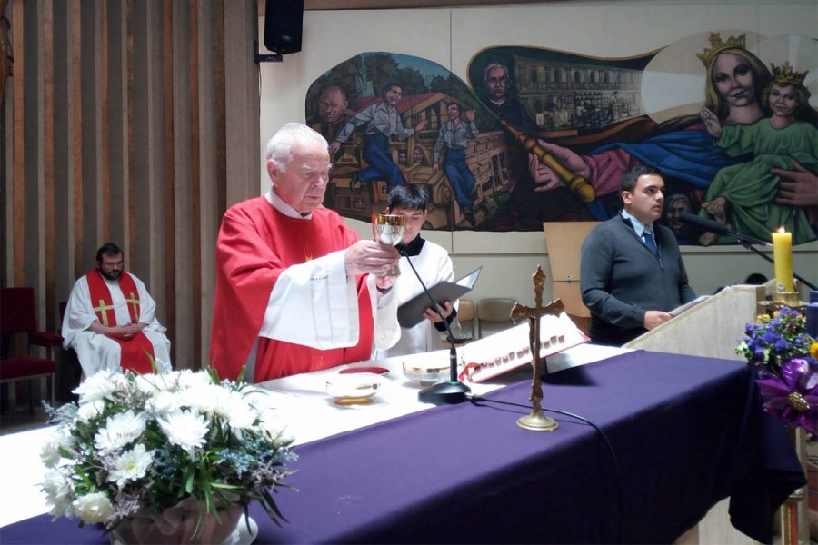 P. Patricio Saavedra celebró 60 años de vida sacerdotal