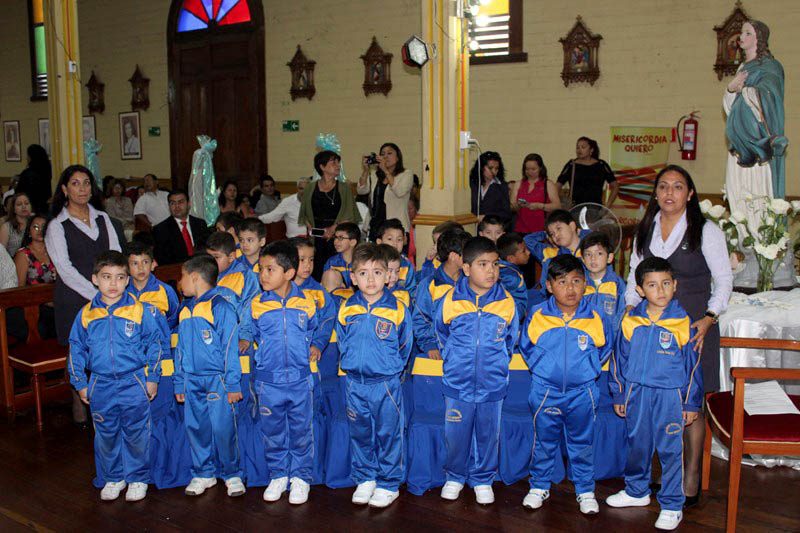 Ceremonia Betania para los alumnos más pequeños de Salesianos Iquique
