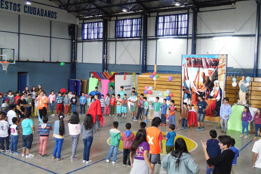 Niños y jóvenes de Talca compartieron la alegría salesiana en Colonias Villa Feliz