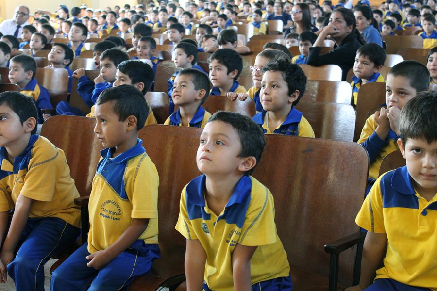 Alumnos del Colegio Don Bosco Iquique dicen “No al Bullying”