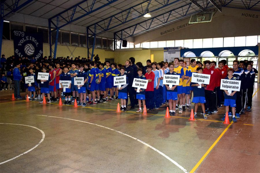 Destacada participación de Salesianos Macul en el interregional de voleibol salesiano