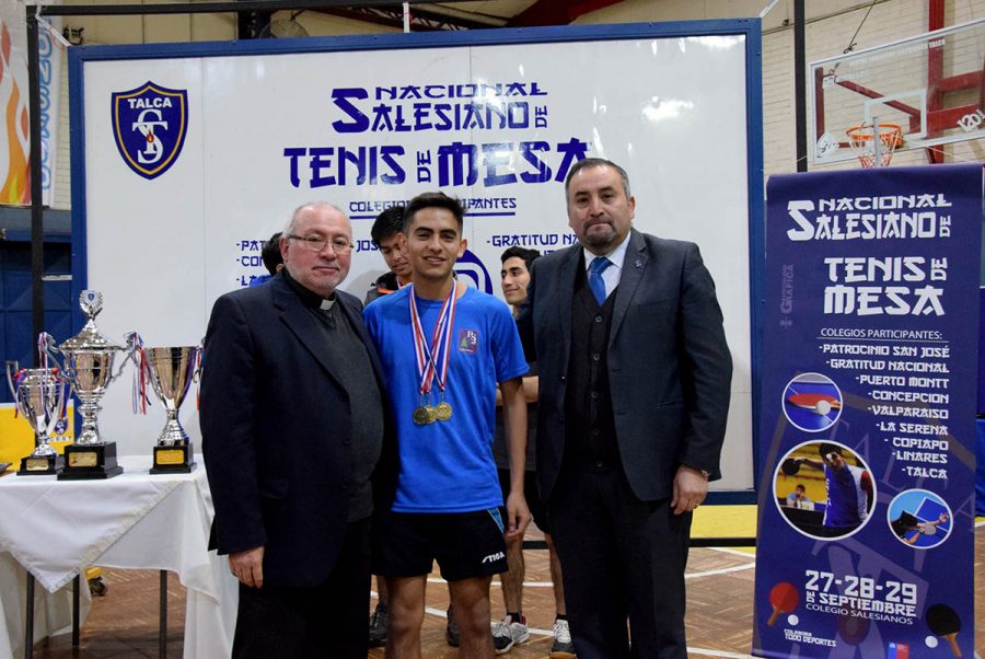 PSJ se corona campeón en Torneo Nacional Salesiano de Tenis de Mesa en Talca