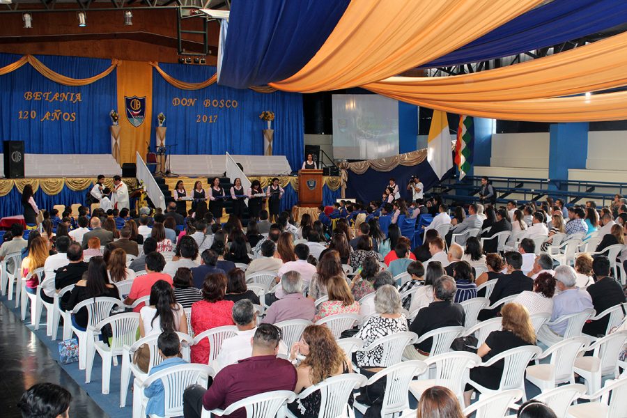 Ceremonia Betania 2017  en el colegio salesiano Don Bosco Iquique