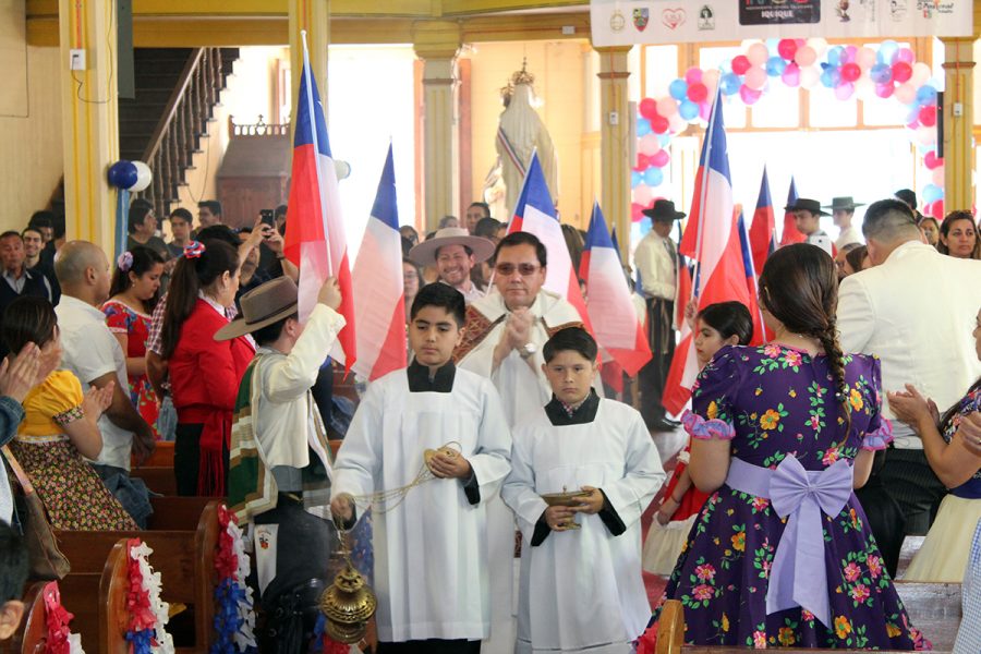 Misa a la chilena en Colegio Don Bosco Iquique