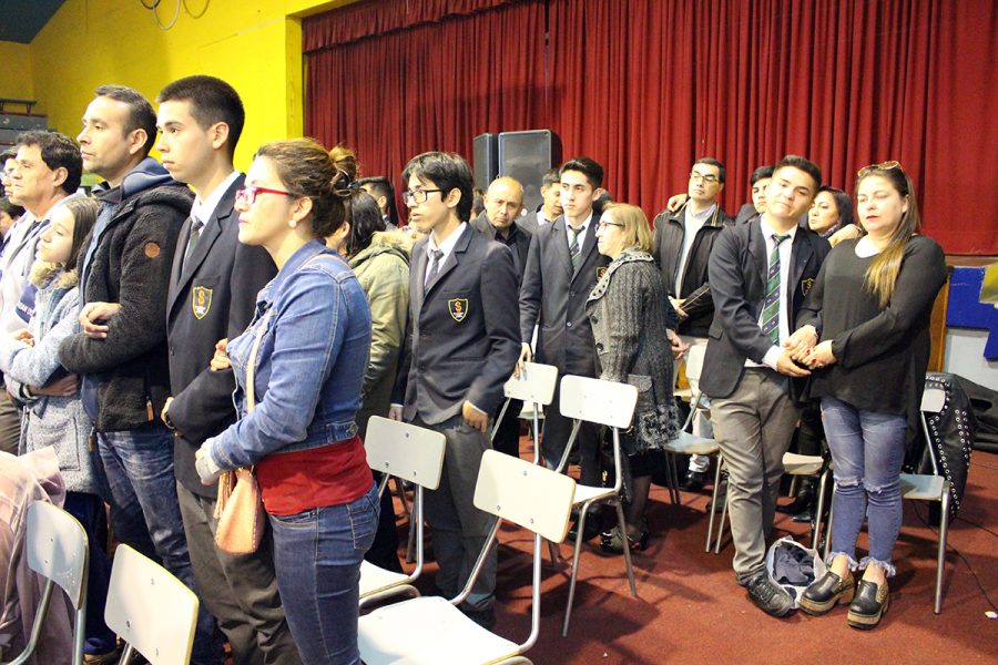 Despedida alumnos IV medios Colegio salesiano de Concepción