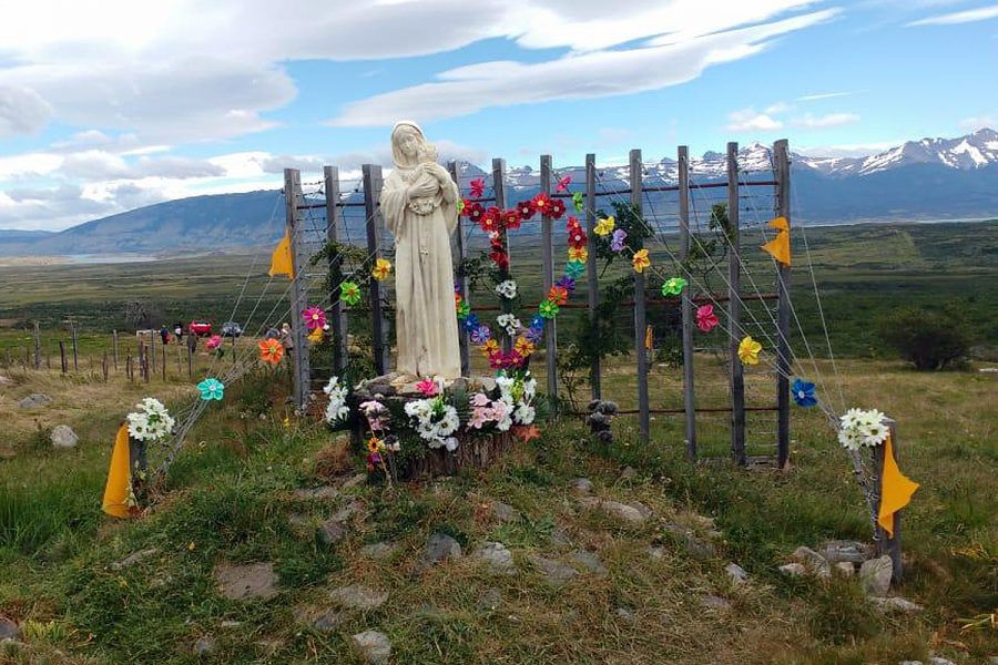 Nuevo hogar para Virgen de la Patagonia