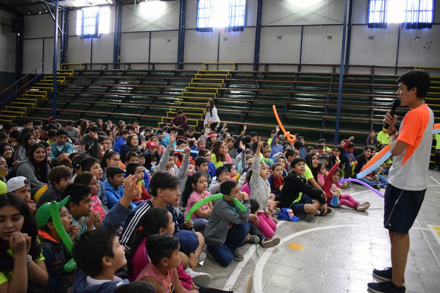 Más de 200 niños en Colonias Villa Feliz de Talca