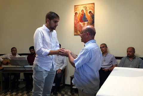 Joven salesiano ingresó al Noviciado de Argentina