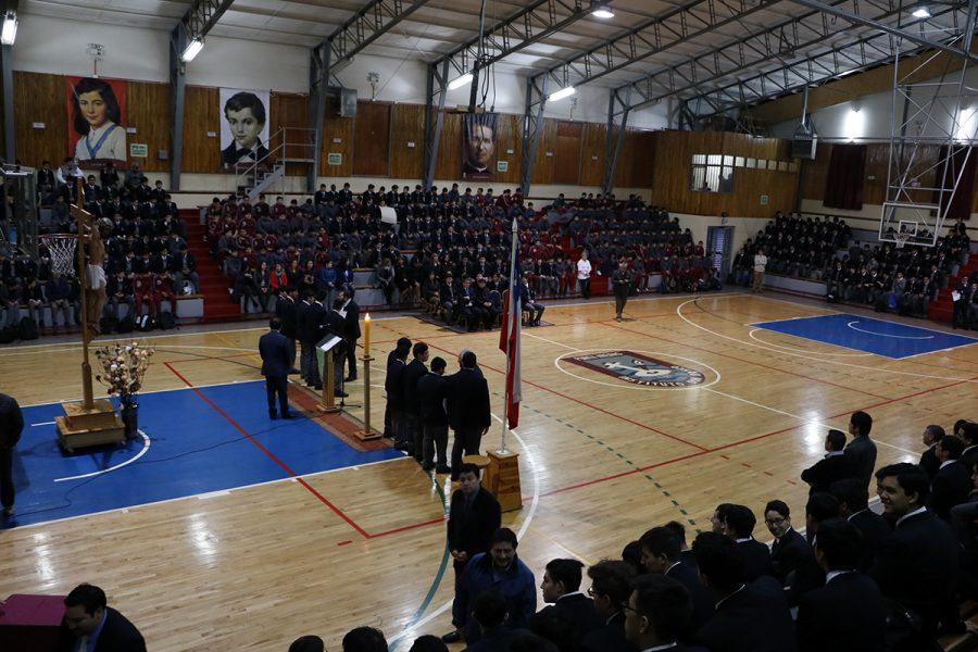 P. Carlo Lira visitó Instituto Don Bosco de Punta Arenas