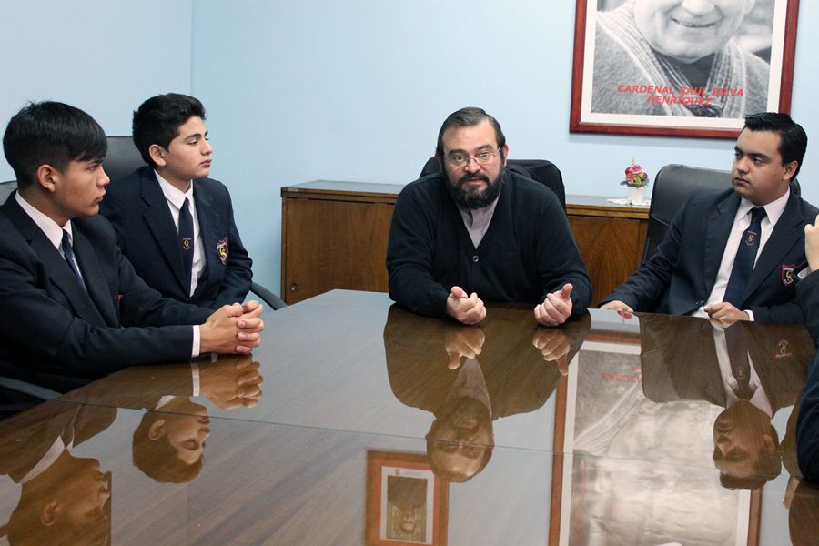 P. Carlo Lira visitó Obra Salesiana de Antofagasta