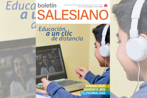 Educación a distancia en la nueva edición del Boletín Salesiano