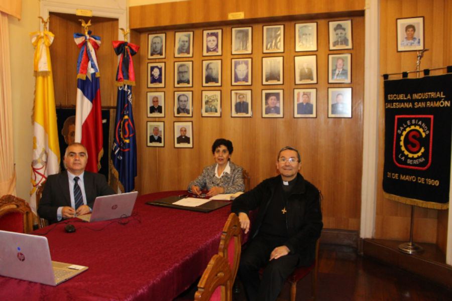 Salesianos La Serena firma convenio con Instituto Profesional Santo Tomás