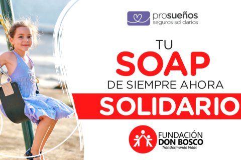 Fundación Don Bosco invita a ser solidario y seguro