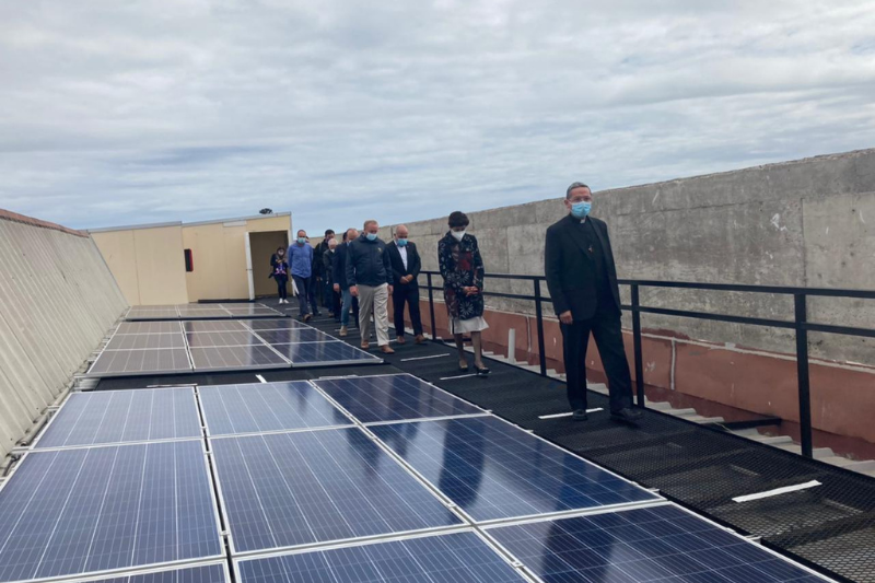 Colegio Salesiano de La Serena inauguró planta fotovoltaica