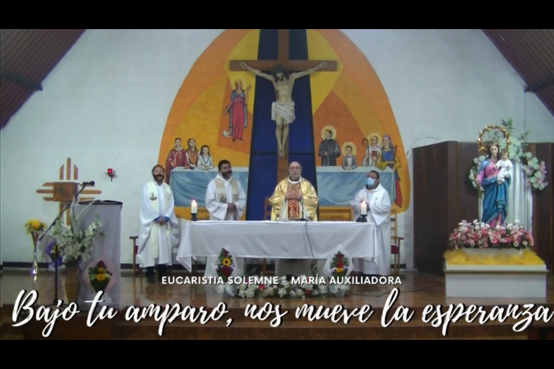 Obras salesianas de todo Chile celebran a María Auxiliadora en su fiesta