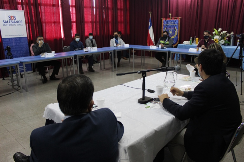 Subsecretario de Educación visita colegio Don Bosco Antofagasta