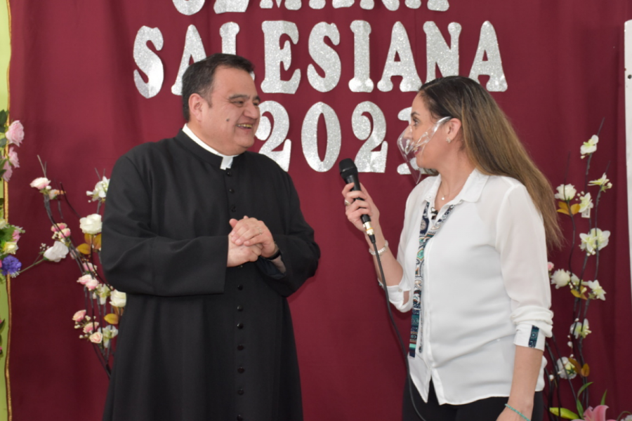 Sorteo Semana Salesiana 2021 en Liceo Monseñor Fagnano de Puerto Natales
