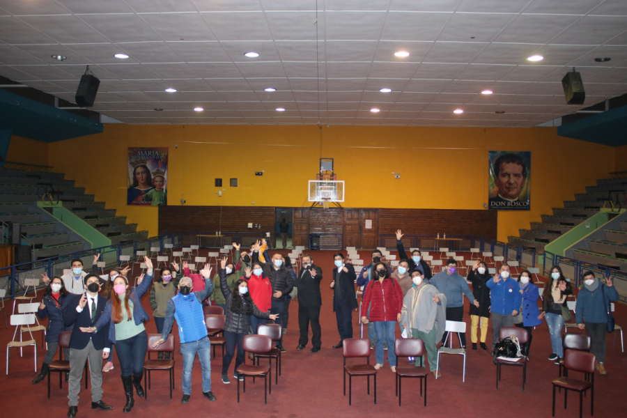 P. Carlo Lira visita presencia salesiana de Concepción