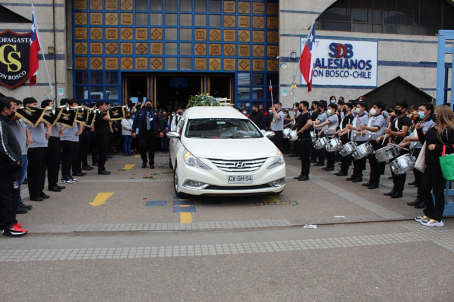 Comunidad de Bosco Antofagasta despide a maestro Jorge Venegas