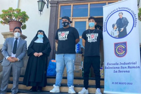 Salesianos La Serena realiza importante donación solidaria