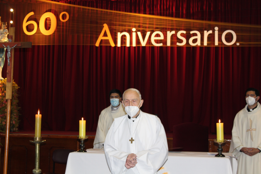 Celebración 60 años de sacerdocio P. Alfonso Horn