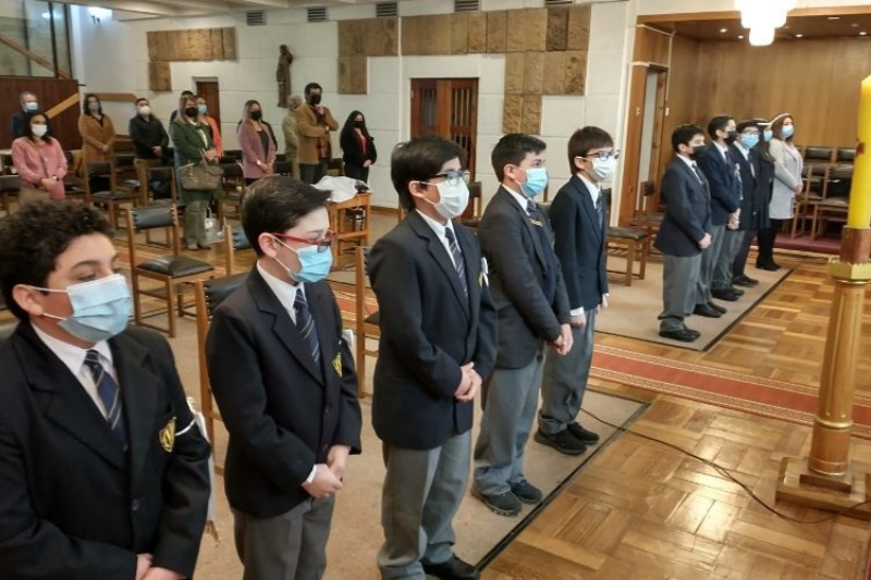 Catequesis Familiar del Instituto Salesiano Valdivia realiza Sacramento Primera Comunión