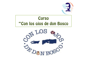 Curso con los ojos de Don Bosco